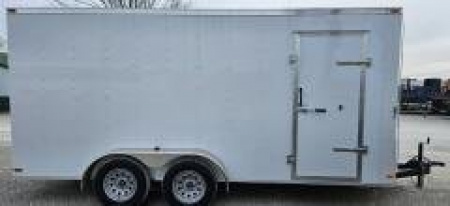 New 2025 Maxwell 7X16 V-Nose Cargo / Enclosed Trailer