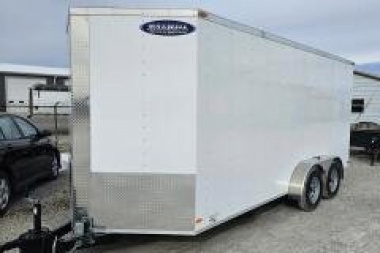 New 2025 Maxwell 7X16 V-Nose Cargo / Enclosed Trailer