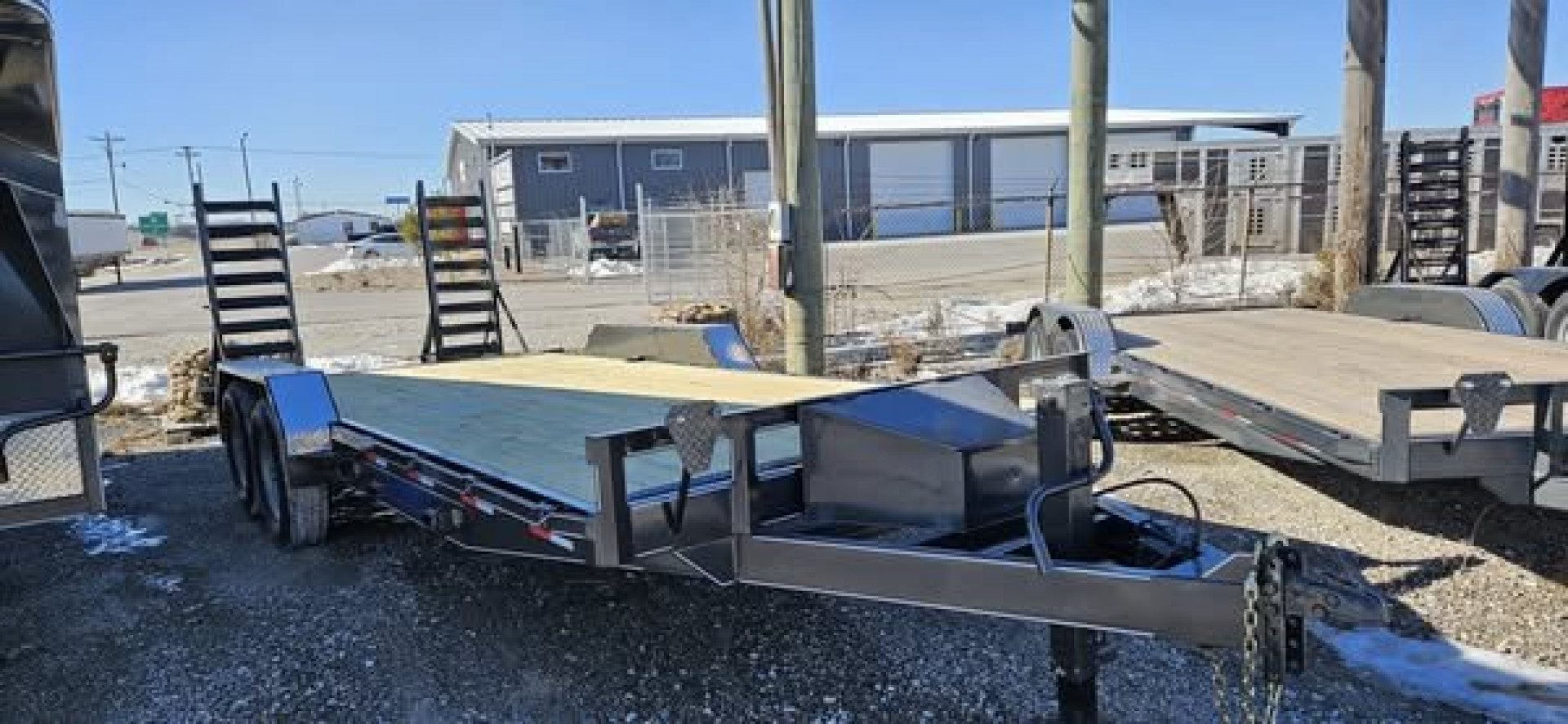 New 2025 Maxwell Skid Steer Flatbed Trailer