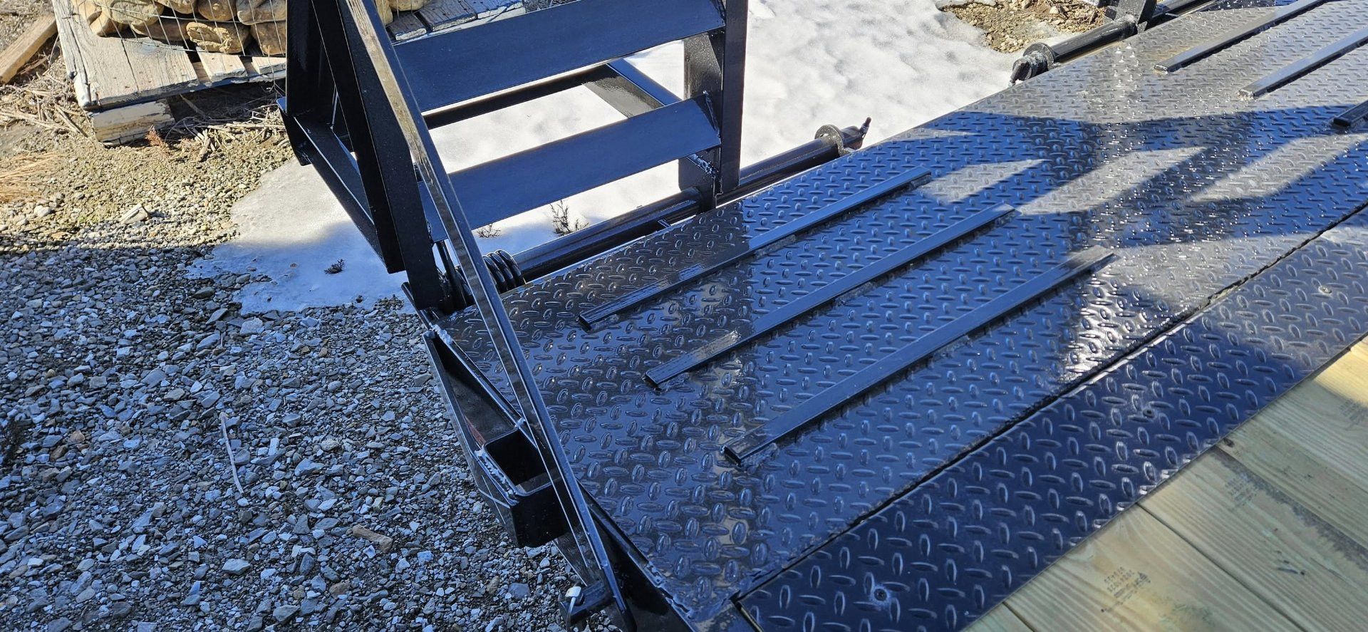 New 2025 Maxwell Skid Steer Flatbed Trailer