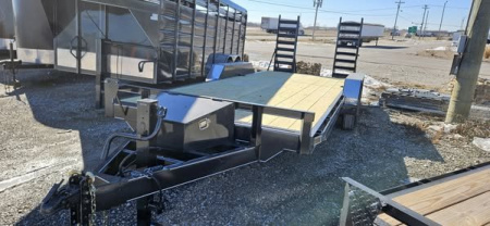 New 2025 Maxwell Skid Steer Flatbed Trailer