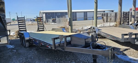 New 2025 Maxwell Skid Steer Flatbed Trailer