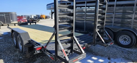 New 2025 Maxwell Skid Steer Flatbed Trailer