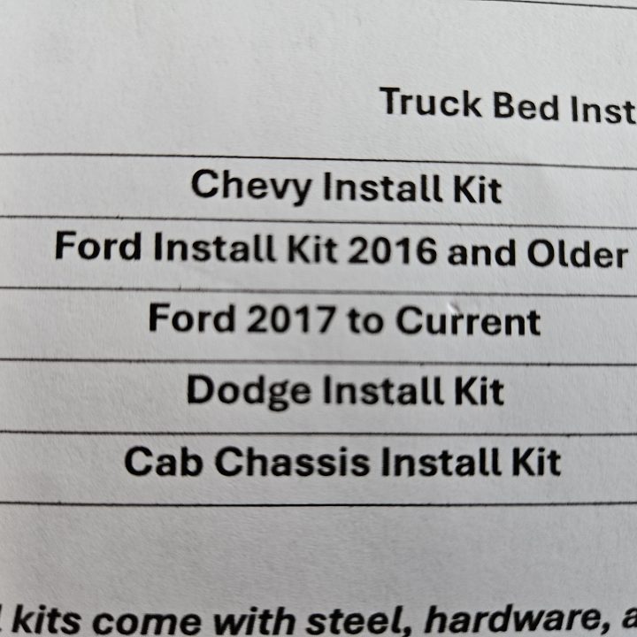 New 2026 Maxwell CROSSFIRE 82"X7' ALUMINUM Truck Bed * Alum wedge box shown, $999.00*