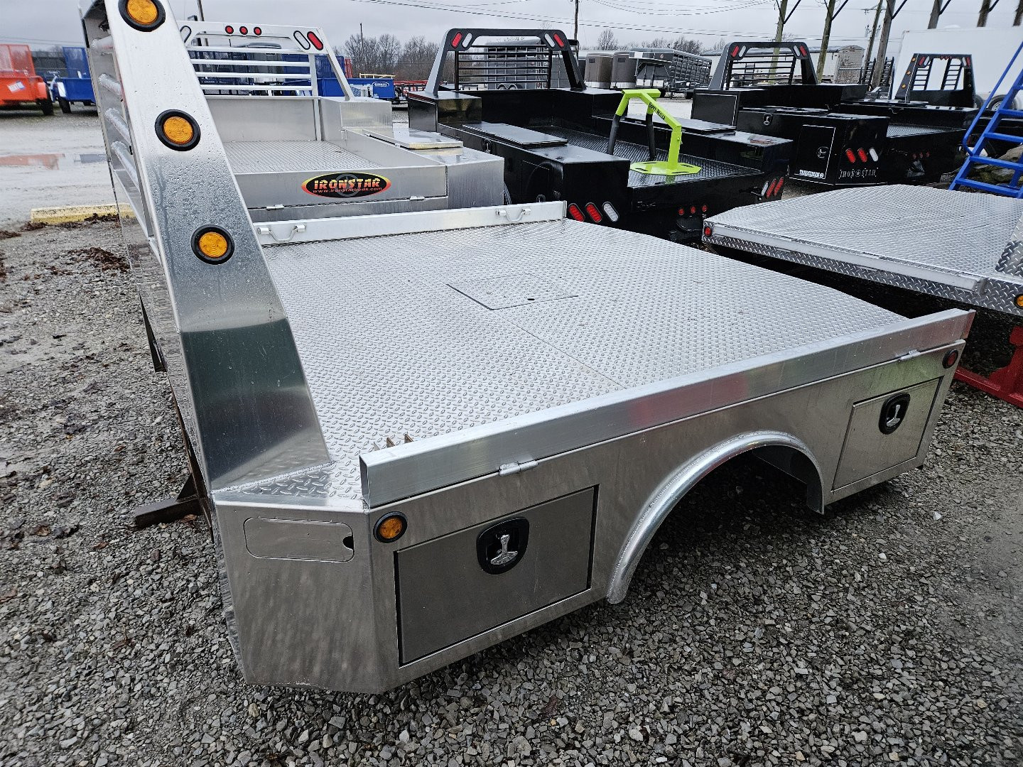 New 2024 Maxwell 96'X8'6"X38" Smooth Aluminum Barron 4 Box Truck Bed