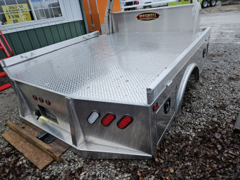 New 2024 Maxwell 96'X8'6"X38" Smooth Aluminum Barron 4 Box Truck Bed