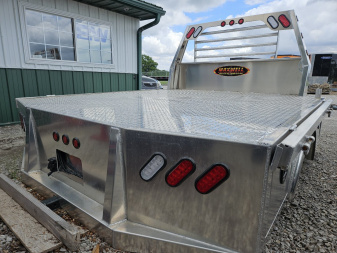 New 2024 Maxwell 96'X8'6"X38" Smooth Aluminum Barron 4 Box Truck Bed