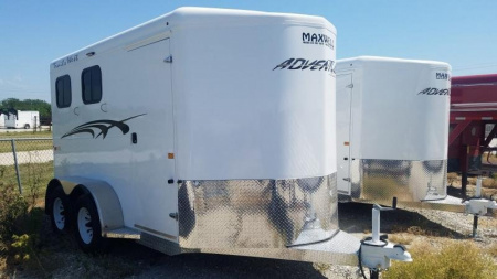 New 2026 Trails West Adventure II MX Maximum 2- Horse Trailer