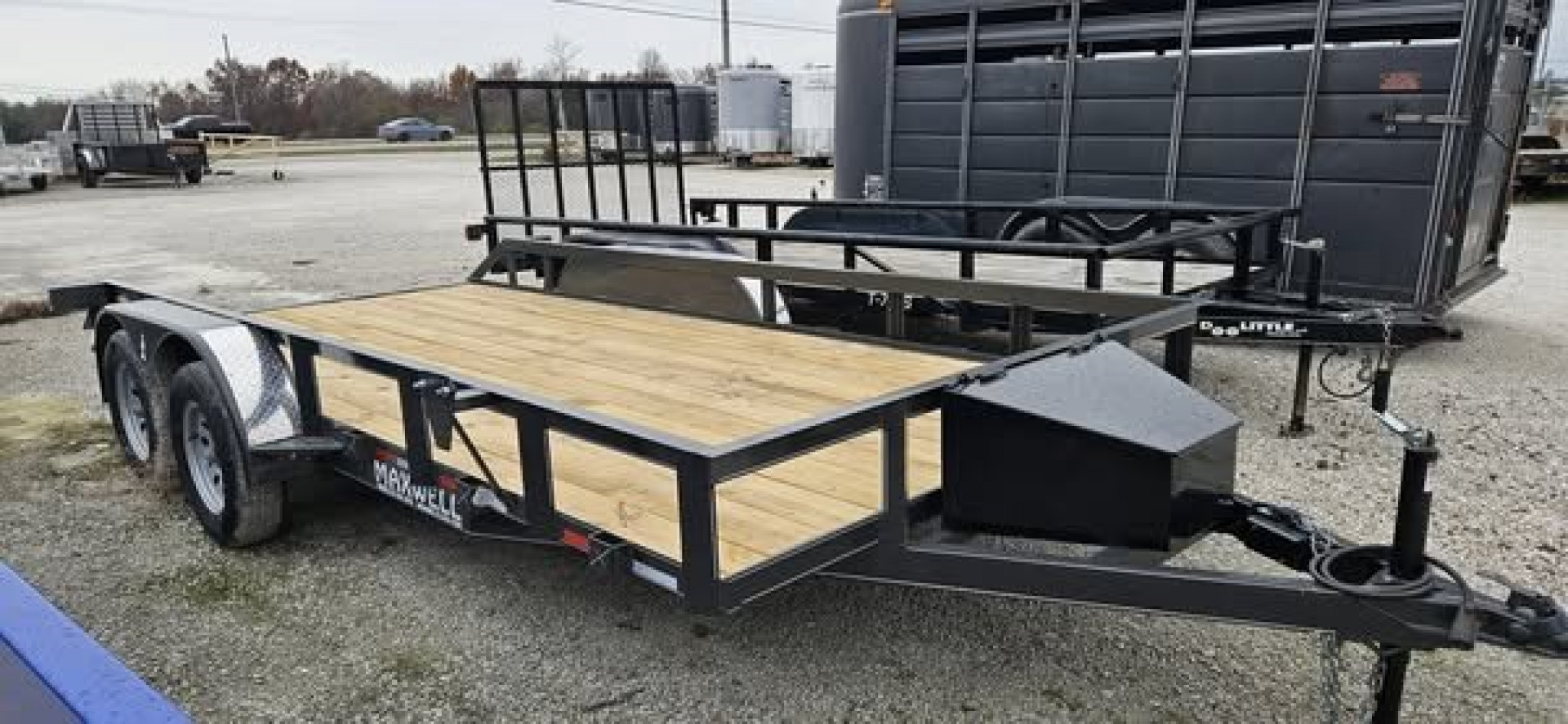 New 2025 Maxwell Deluxe Tandem Utility Trailer