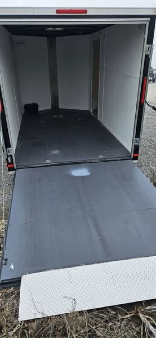 Used 2022 Maxwell 7X12 V-NOSE Cargo / Enclosed Trailer