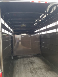 New *New 2025 BrushPopper 16 ft BP Livestock Trailer