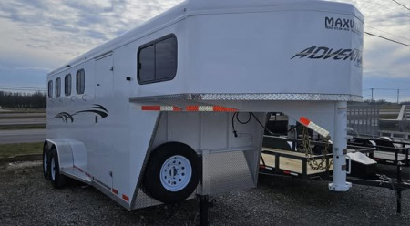 New 2025 Trails West Adventure MX GN 4-Horse Trailer