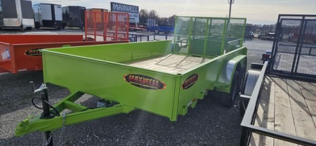 New 2025 Maxwell TA 14' Solid Side Utility Trailer