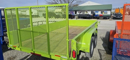 New 2025 Maxwell TA 14' Solid Side Utility Trailer
