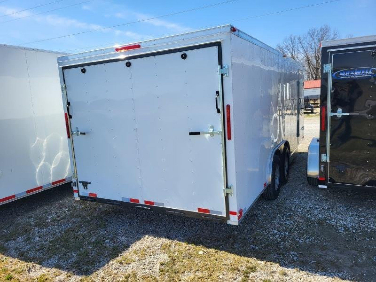 New 2025 Maxwell HD 20' V-Nose Cargo / Enclosed Trailer