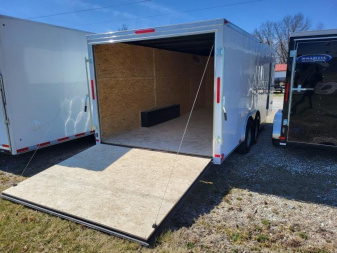 New 2025 Maxwell HD 20' V-Nose Cargo / Enclosed Trailer