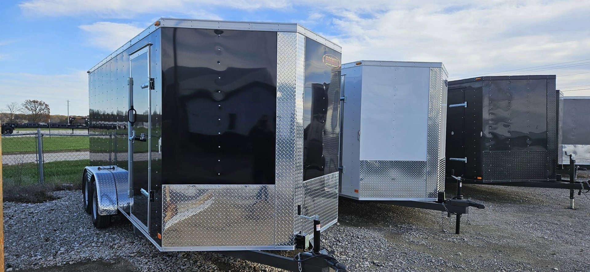 New 2025 Maxwell 7X16 V-Nose Cargo / Enclosed Trailer