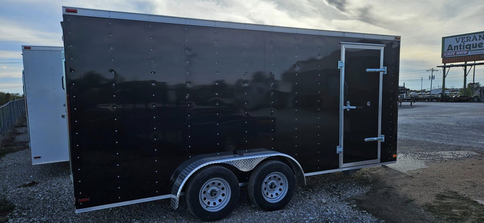 New 2025 Maxwell 7X16 V-Nose Cargo / Enclosed Trailer