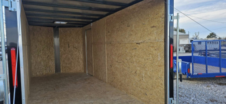 New 2025 Maxwell 7X16 V-Nose Cargo / Enclosed Trailer