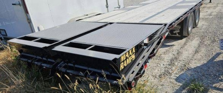 New 2023 Maxwell HD Gooseneck Flatbed Trailer