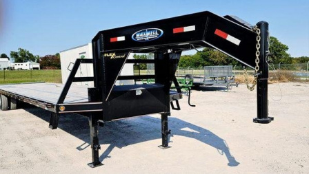 New 2023 Maxwell HD Gooseneck Flatbed Trailer