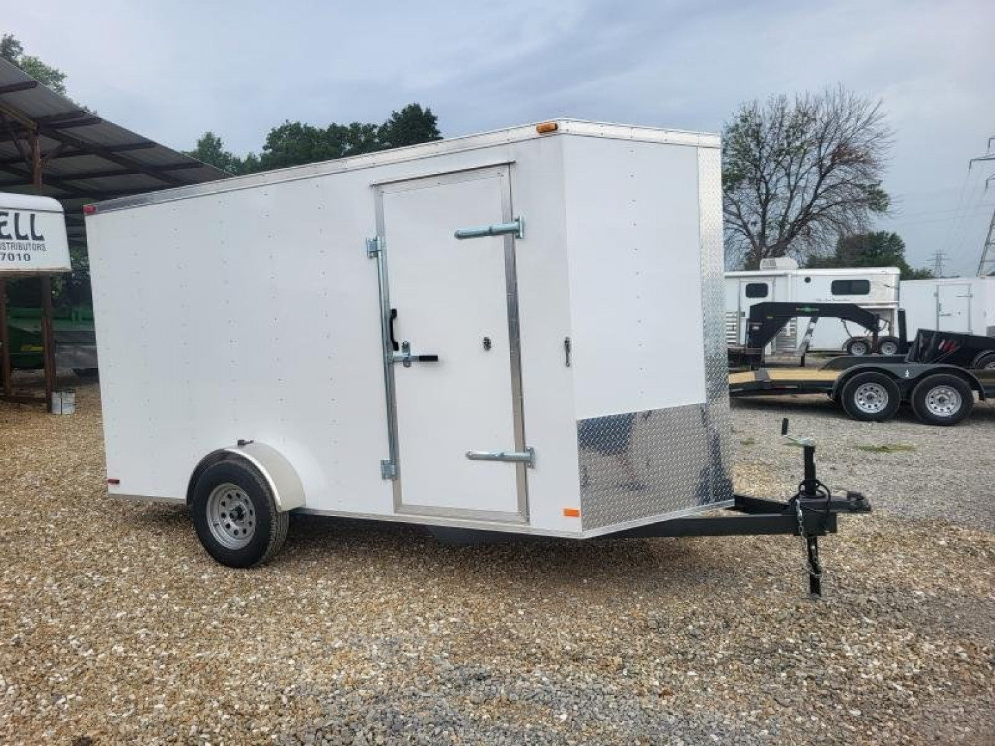 New 2024 Maxwell 6x12 SA Cargo / Enclosed Trailer