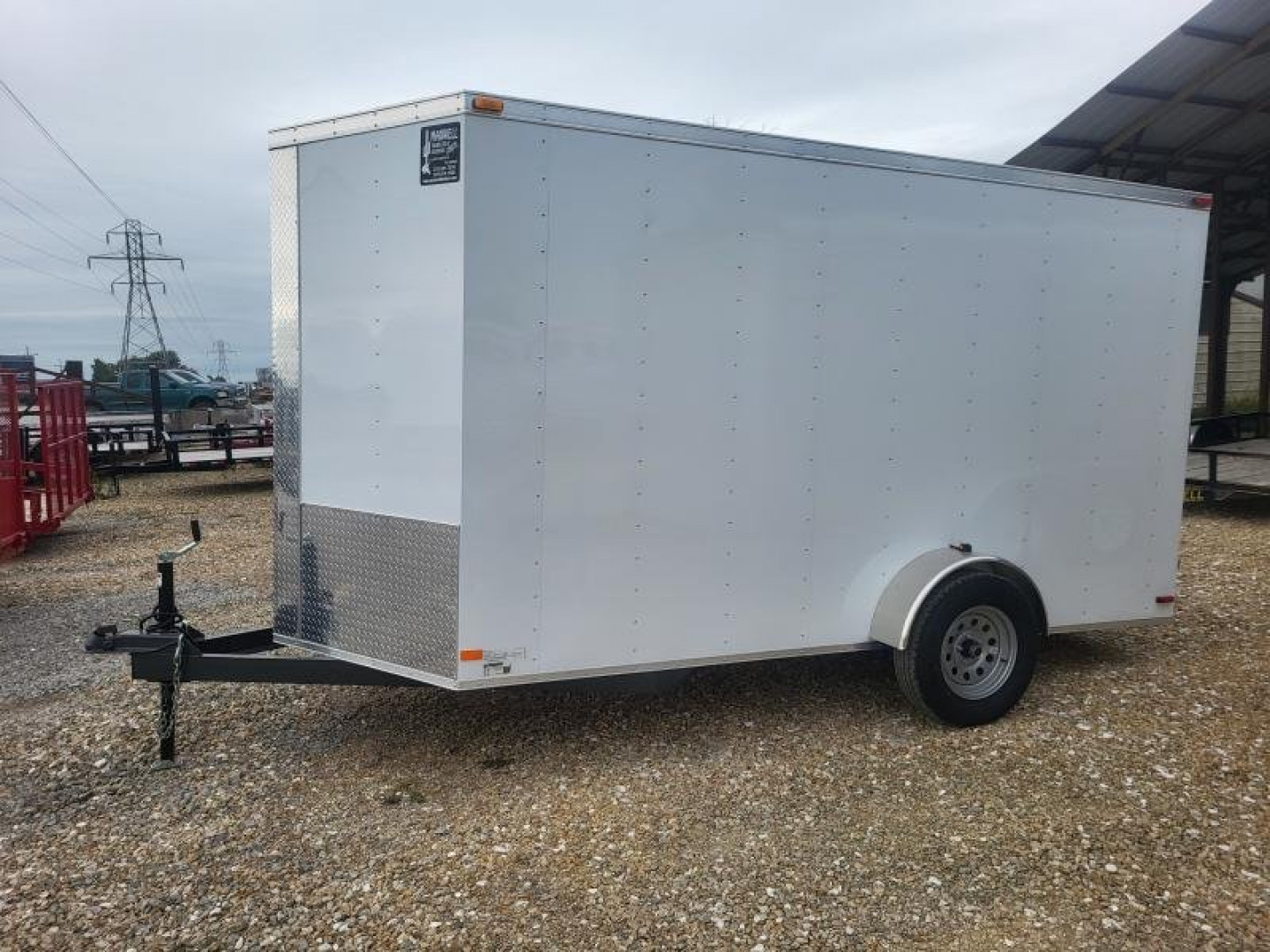 New 2024 Maxwell 6x12 SA Cargo / Enclosed Trailer