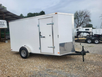 New 2024 Maxwell 6x12 SA Cargo / Enclosed Trailer