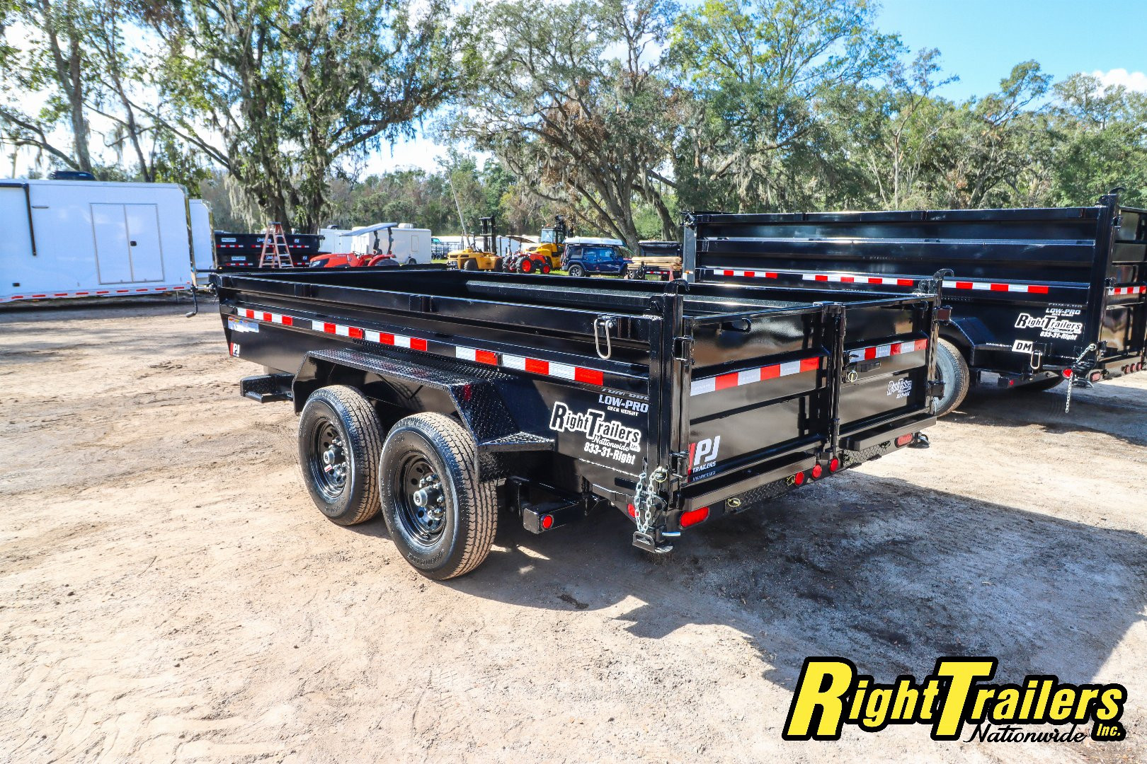 New 2025 7X14 PJ Dump Trailer