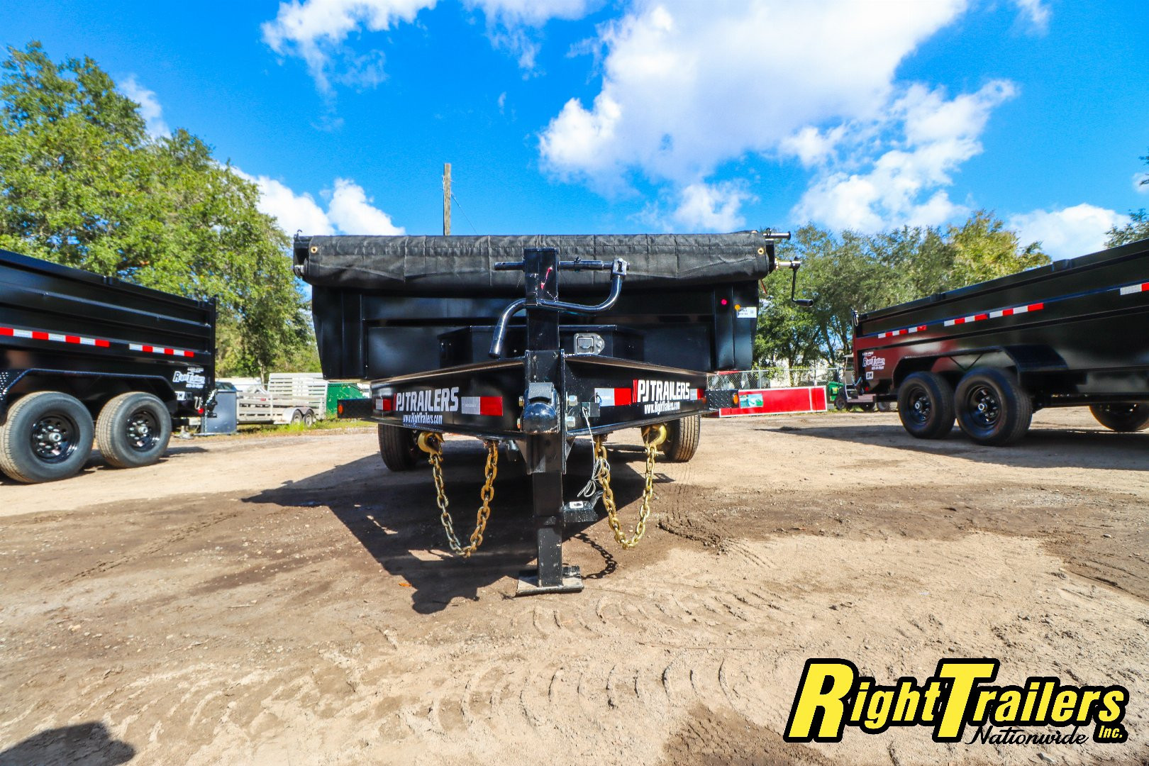 New 2025 7X14 PJ Dump Trailer