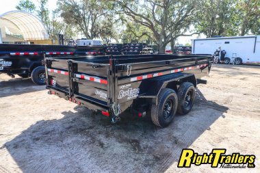New 2025 7X14 PJ Dump Trailer