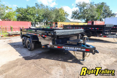 New 2025 7X14 PJ Dump Trailer