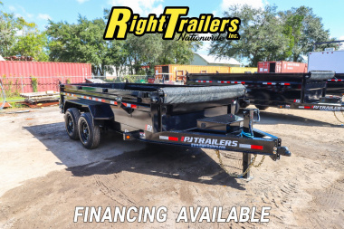 New 2025 7X14 PJ Dump Trailer