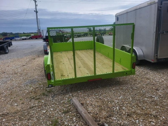 New 2024 Maxwell 83x12 Solid Side Utility Trailer