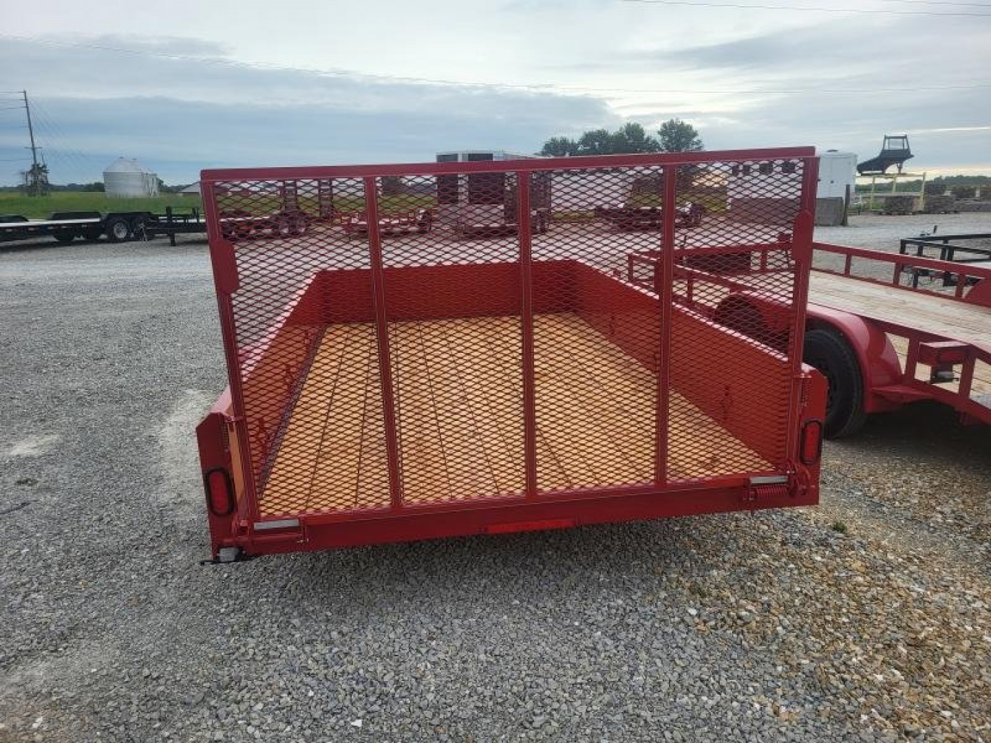 New 2024 Maxwell 83x12 Solid Side Utility Trailer