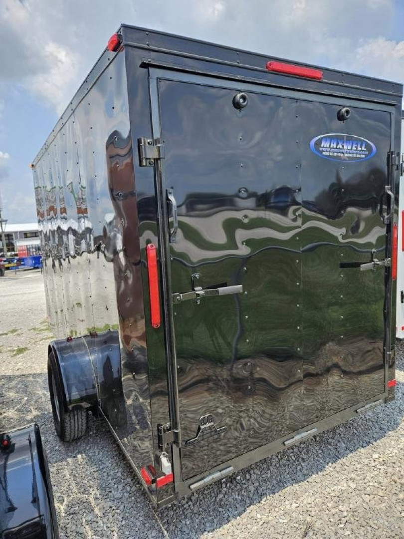 New 2024 Maxwell V-Nose Blackout Cargo / Enclosed Trailer