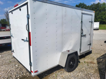 New 2024 Maxwell 6'6"x12 Prostar  Cargo / Enclosed Trailer