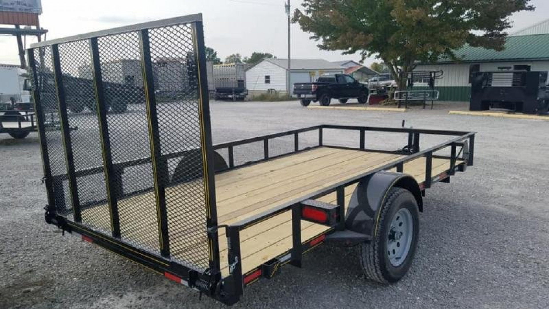 Used 2021 Maxwell Used 12' Utility Trailer