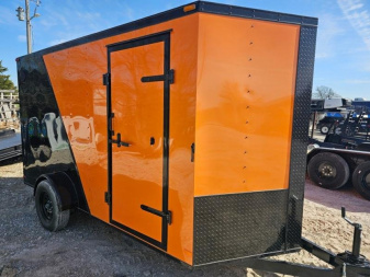 New 2024 Maxwell 12' Cargo / Enclosed Trailer
