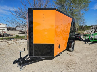 New 2024 Maxwell 12' Cargo / Enclosed Trailer