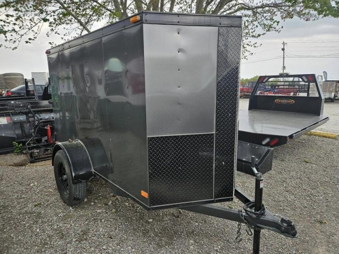 New 2024 Maxwell 8' Cargo / Enclosed Trailer