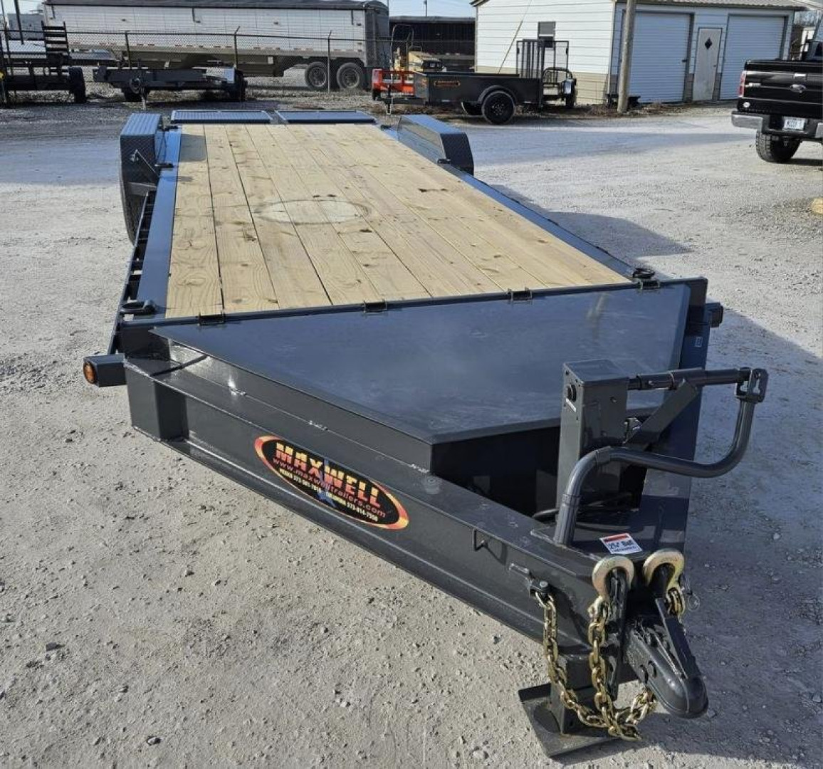 New 2024 Maxwell HD Flatbed Equipment Trailer