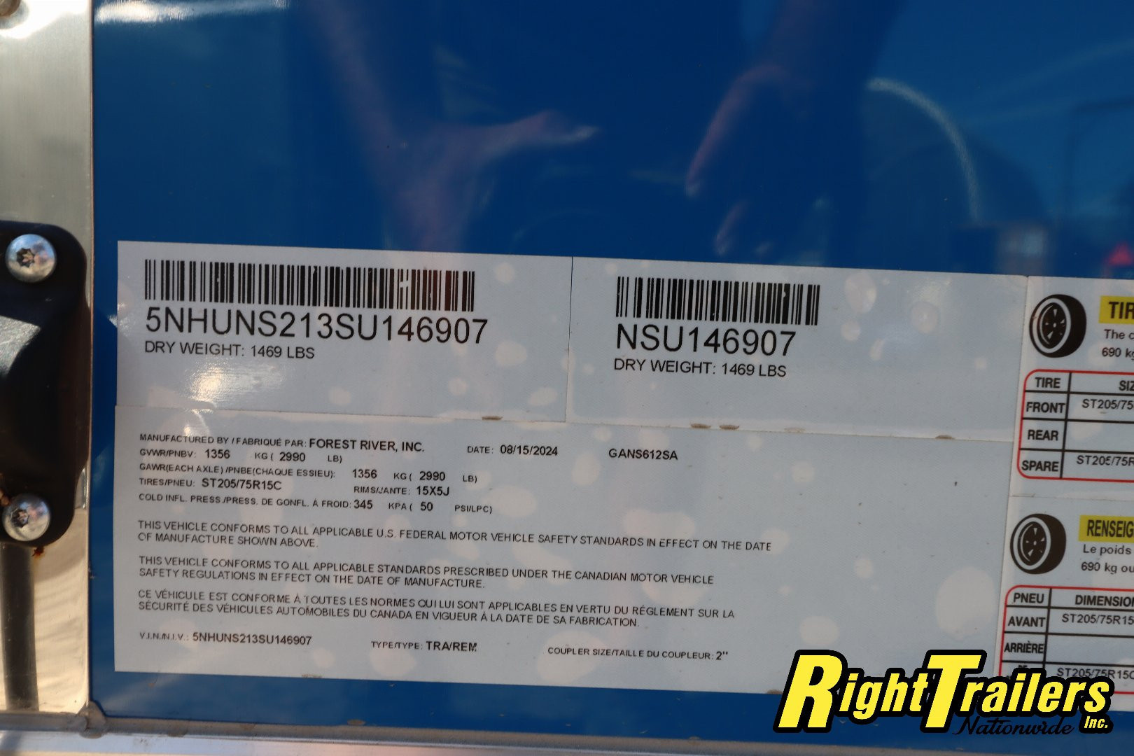 New 6x12 Continental Cargo Concession Trailer