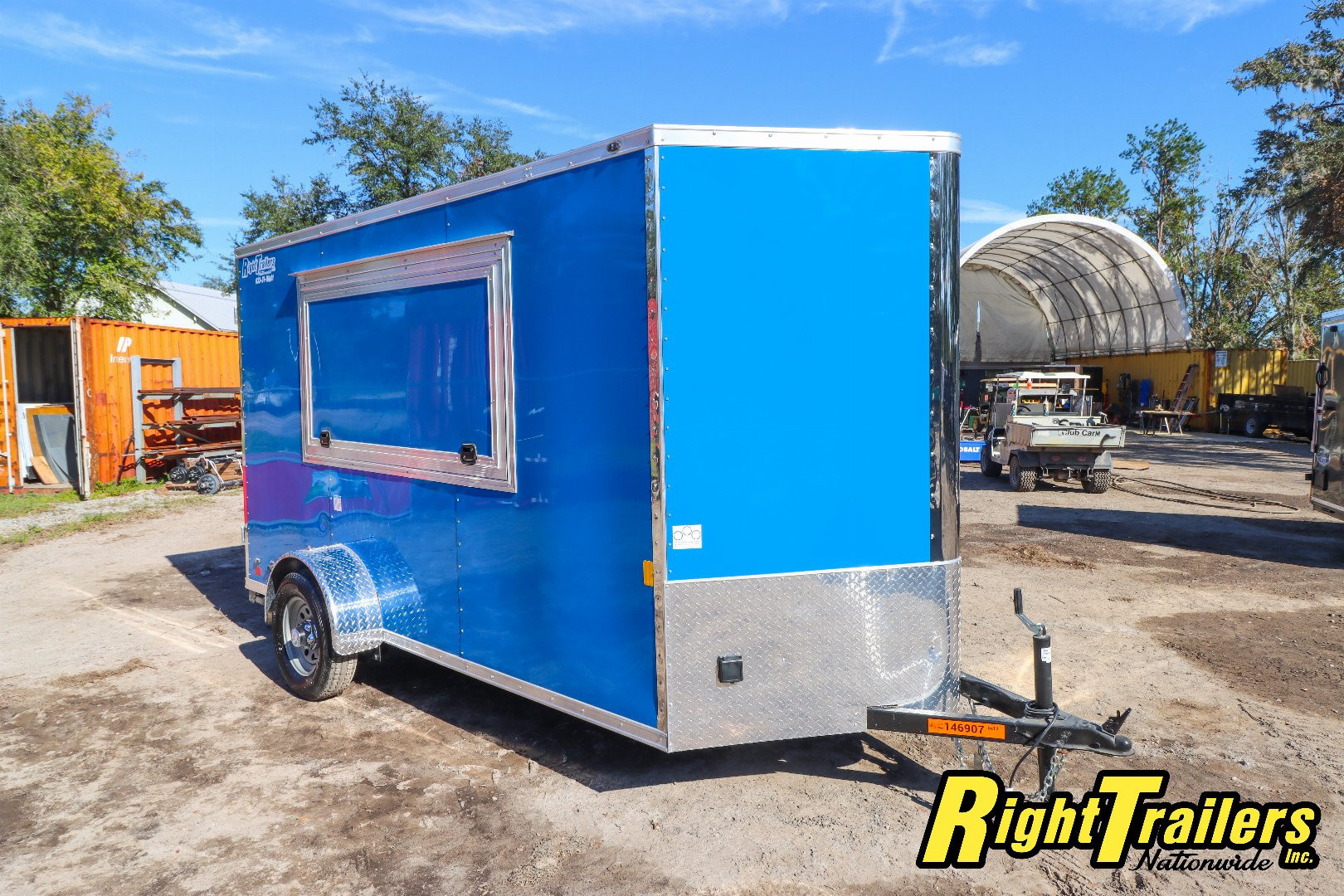 New 6x12 Continental Cargo Concession Trailer