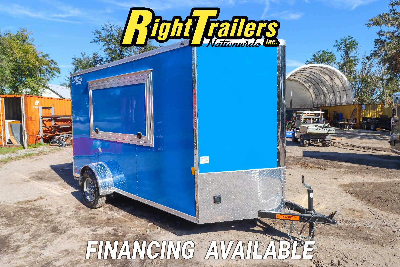 New 6x12 Continental Cargo Concession Trailer