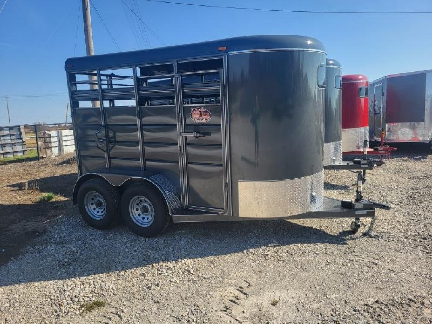 New 2024 Maxwell BrushPopper12x6x7  Stock / Stock Combo Trailer