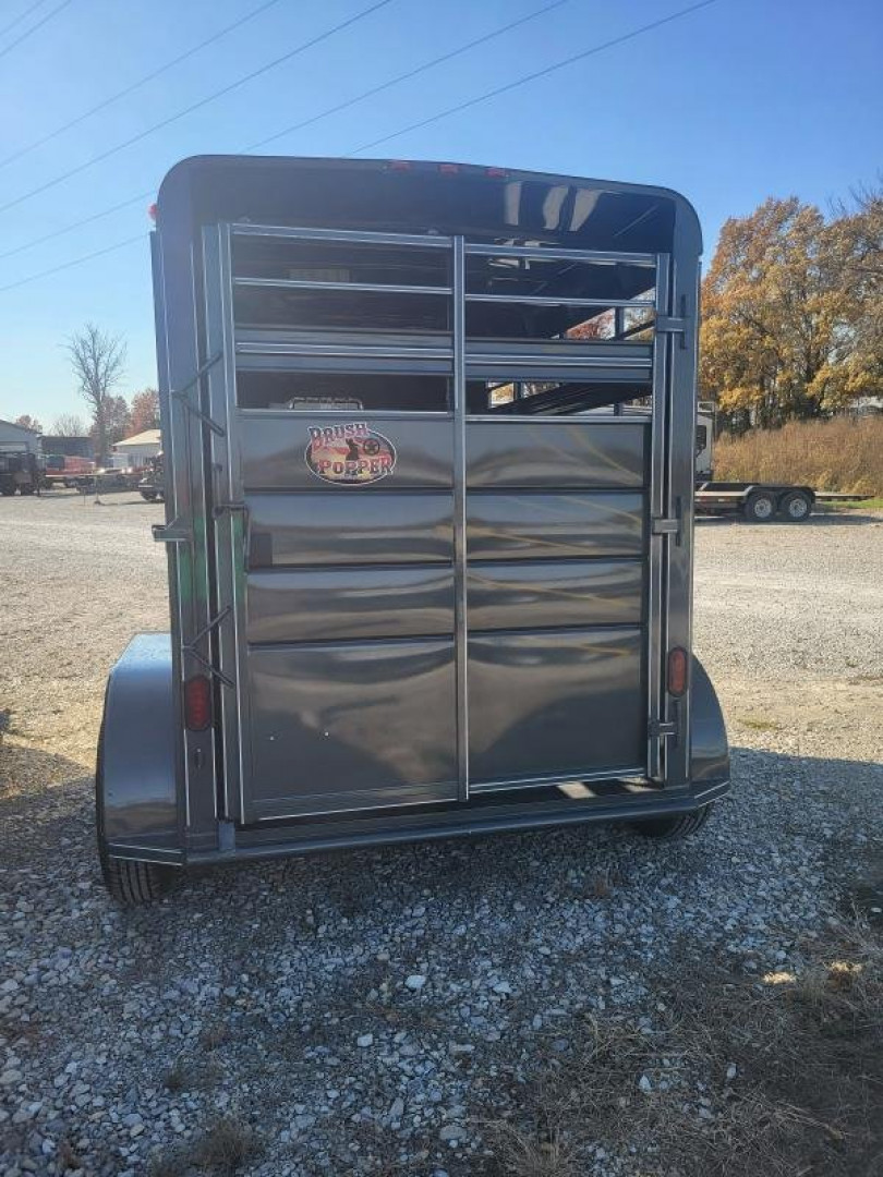 New 2024 Maxwell BrushPopper12x6x7  Stock / Stock Combo Trailer