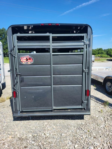 New 2024 Maxwell 16' Brushpopper  Stock / Stock Combo Trailer