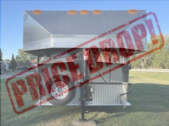 New 2024  Barrett Trailers All Aluminum7.6X24 Stock / Stock Combo Trailer