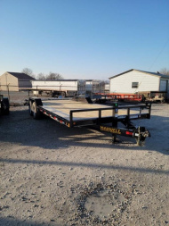 New 2023 Maxwell DC 24' Flatbed Equipment Trailer